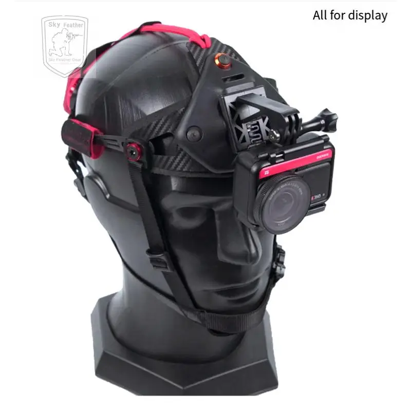 Soporte de montaje de cabeza de cámara de deportes al aire libre, Marco NVG de visión nocturna - imagen 5