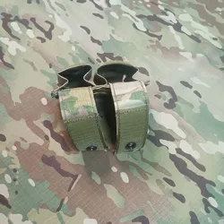 Bolsa MOLLE doble cargador Emerson estilo LBT para caza y tiro