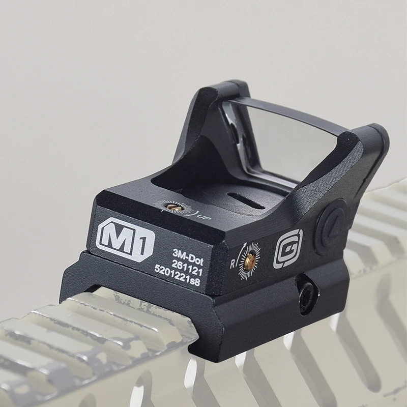 Montaje elevador de mira de punto rojo/verde M1, 8 ranuras, adaptador elevador Picatinny de alta distancia, alcance de 20mm, lente óptica reflejo de riel Picatinny ajustable - imagen 4