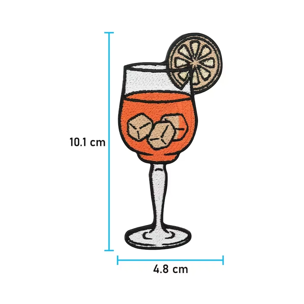 Parche para planchar, parches de cóctel de verano, imagen para beber, planchado, cerveza, parche con Alcohol, chaquetas vaqueras, camisetas de verano, bolsas de abrigo, finalmente - imagen 2