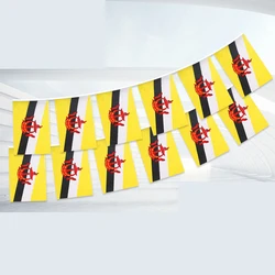 Bandera de Brunei bordada para exterior y eventos