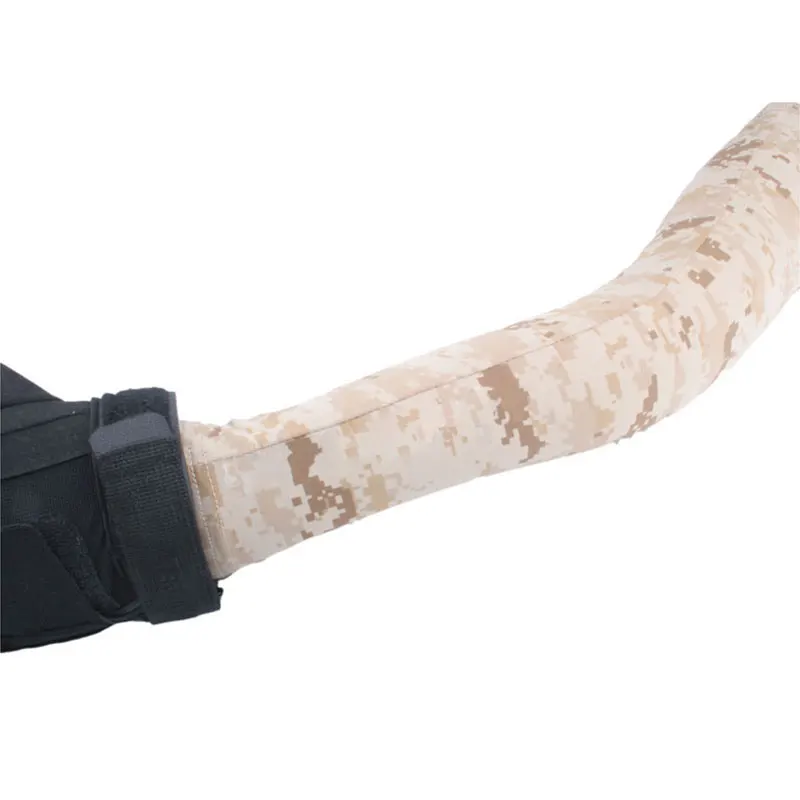 Funda de camuflaje táctico para brazo, equipo de protección solar, senderismo, caza, deportes al aire libre, pesca, Mlsim DD - imagen 4