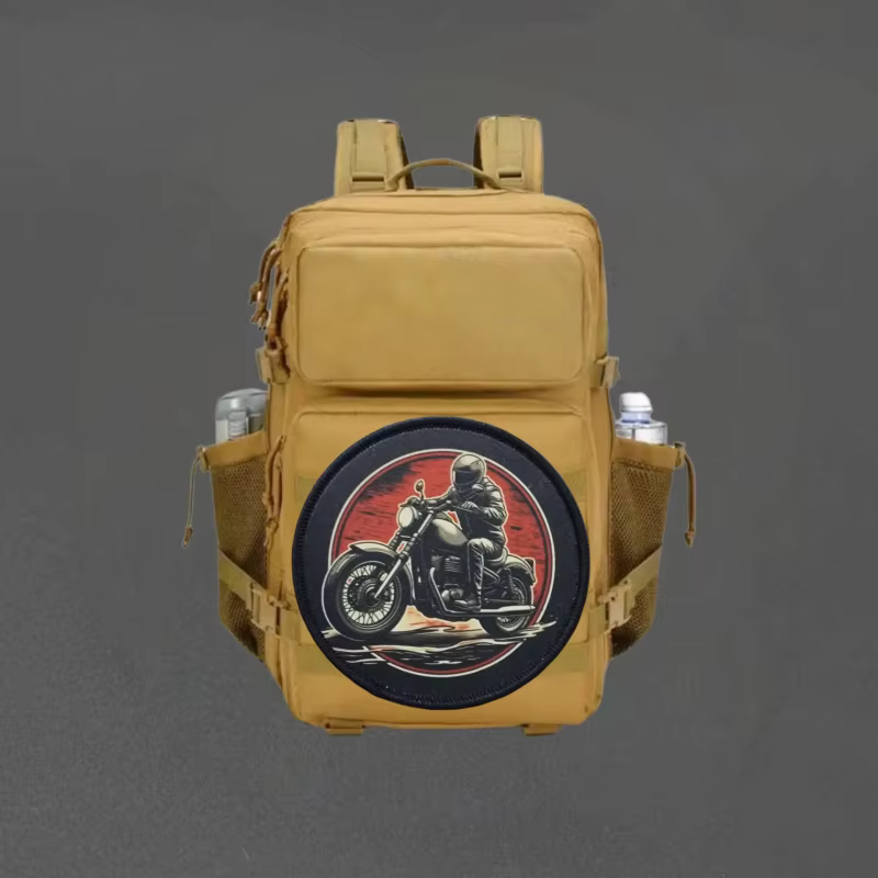 Parche táctico velcro motociclista – Para chaleco, gorra y mochila
