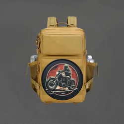 Parche táctico velcro motociclista – Para chaleco, gorra y mochila