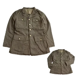 Chaqueta de EE. UU. de la Segunda Guerra Mundial, chaqueta gruesa de entrenamiento deportivo recreativo para hombre, réplica de abrigo estilo WW2, 1a chaqueta