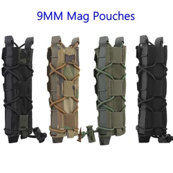 Bolsa táctica para cargadores pistola MP5 MP7 con tapa abierta