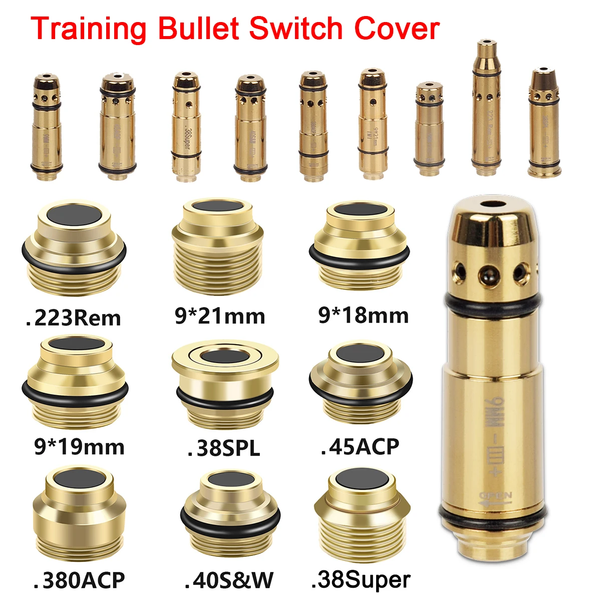 Cartucho de entrenamiento láser para boresight - calibres 9mm y más - imagen 5