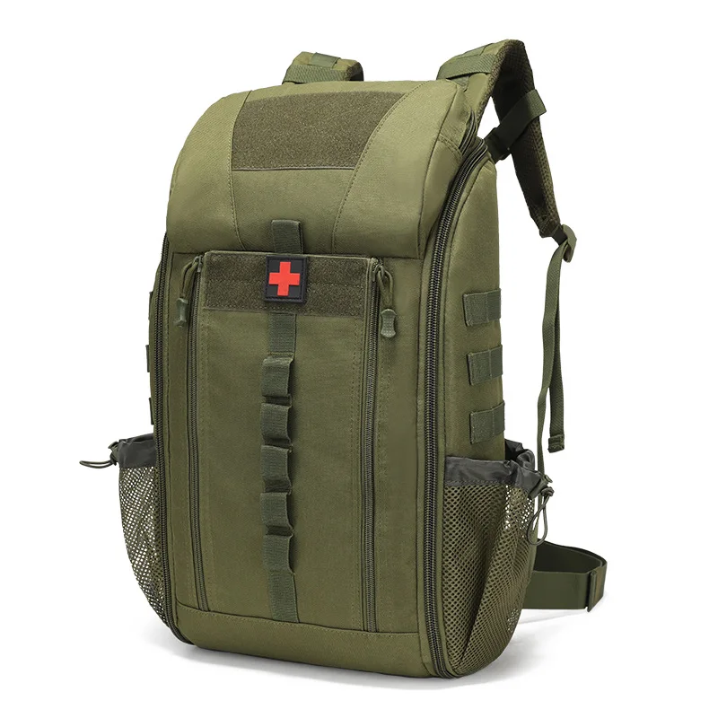 Mochila médica táctica para exteriores, mochila de gran capacidad para acampar y montañismo, bolsa de emergencia, bolsa de almacenamiento multifuncional - imagen 2
