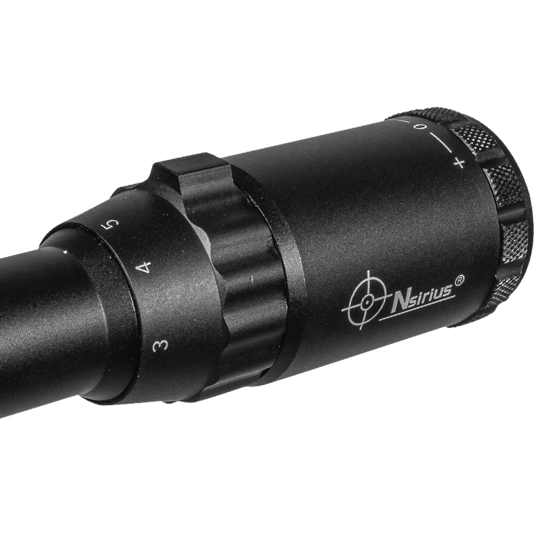 NSIRIUS 3-9x40 AOE rojo y verde iluminado Mil Dot Rifle alcance óptica de precisión alcance de caza montaje de buena calidad - imagen 5