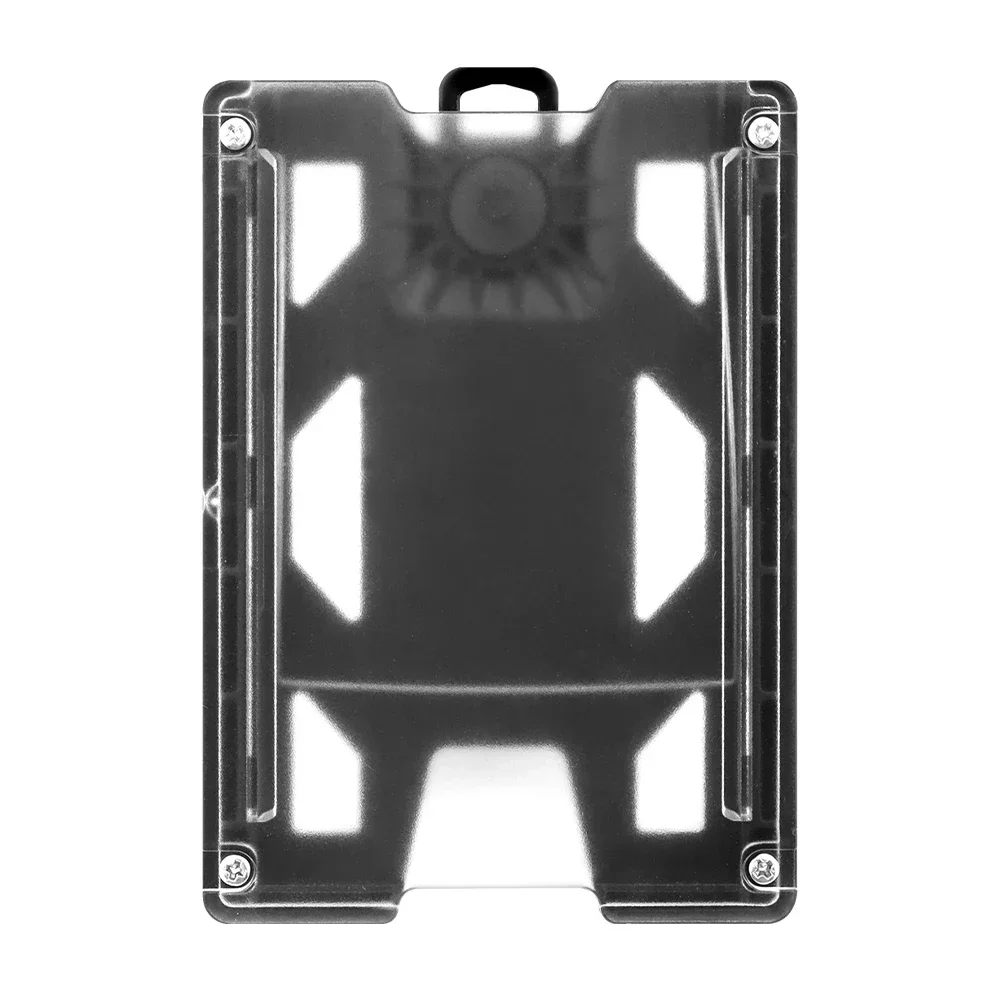 Portatarjetas T4 para identificación, billetera, tarjetero con ranura para 4 tarjetas, cordón con Clip de Metal para mochila, bolsillo, caza al aire libre - imagen 4