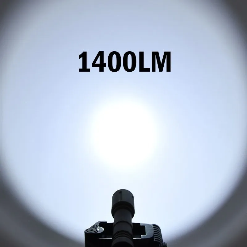 Linterna táctica M600 M600DF WADSN de alta potencia, 1400 lúmenes, luz LED de explorador para riel de 20mm, accesorios para arma de caza y Airsoft - imagen 4