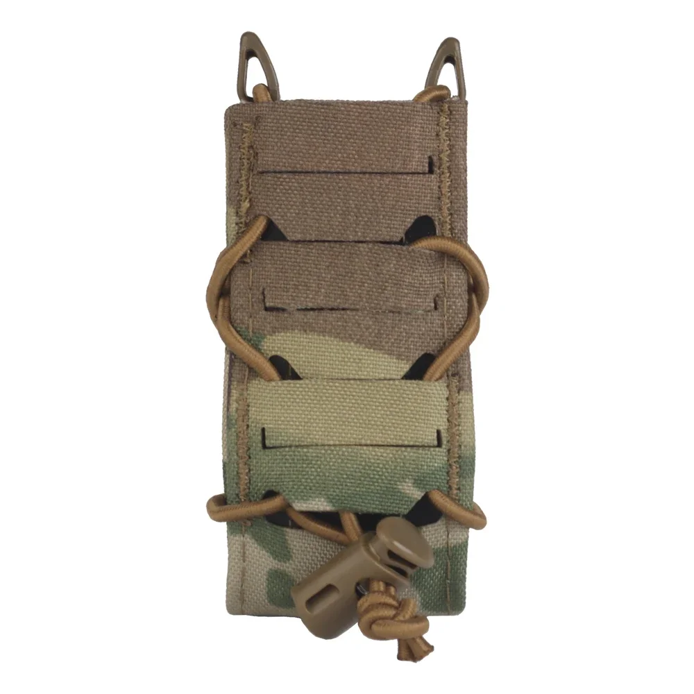 Bolsa táctica V2 de 9mm para pistola, tipo Tigre MOLLE, tiro rápido para caza, bolsa para revistas Airsoft, cinturón de combate ajustable - imagen 5