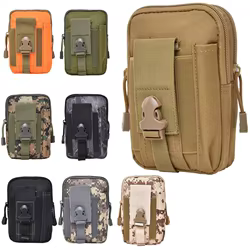 Bolsa Molle con cinturón para hombre, bolsa de herramientas de supervivencia de bolsillo pequeño para correr, viajar, acampar, cazar, Airsoft