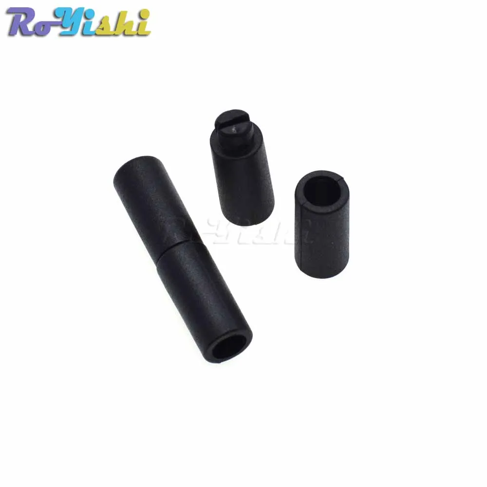 Conectores de plástico negro para cordones de cinta, separadores de seguridad Pop, 10 unids/paquete - imagen 3