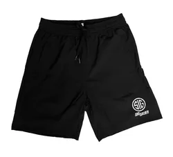 Pantalones cortos secado rápido negro/verde para aire libre y correr