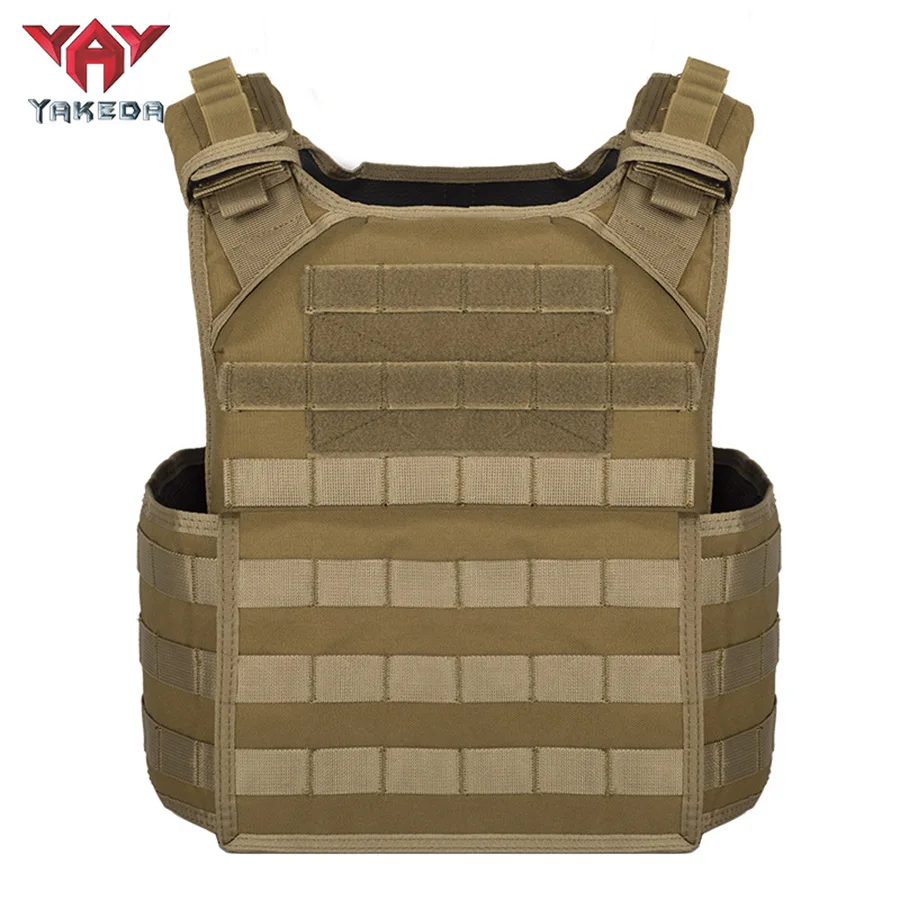 Chaleco de entrenamiento protector multifuncional YAKEDA MOLLE CS chaleco de entrenamiento de camuflaje al aire libre