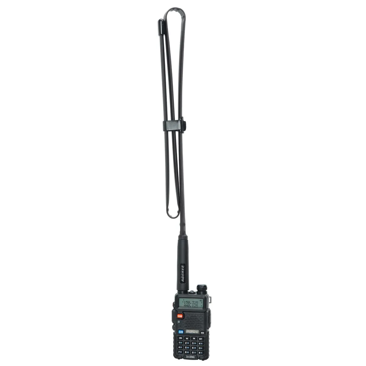 Antena táctica plegable de ABBREE CS SMA hembra 144/430MHz para Baofeng UV 5R UV82 UV 13 PRO BF 888S Quansheng UV K5 Radio - imagen 5