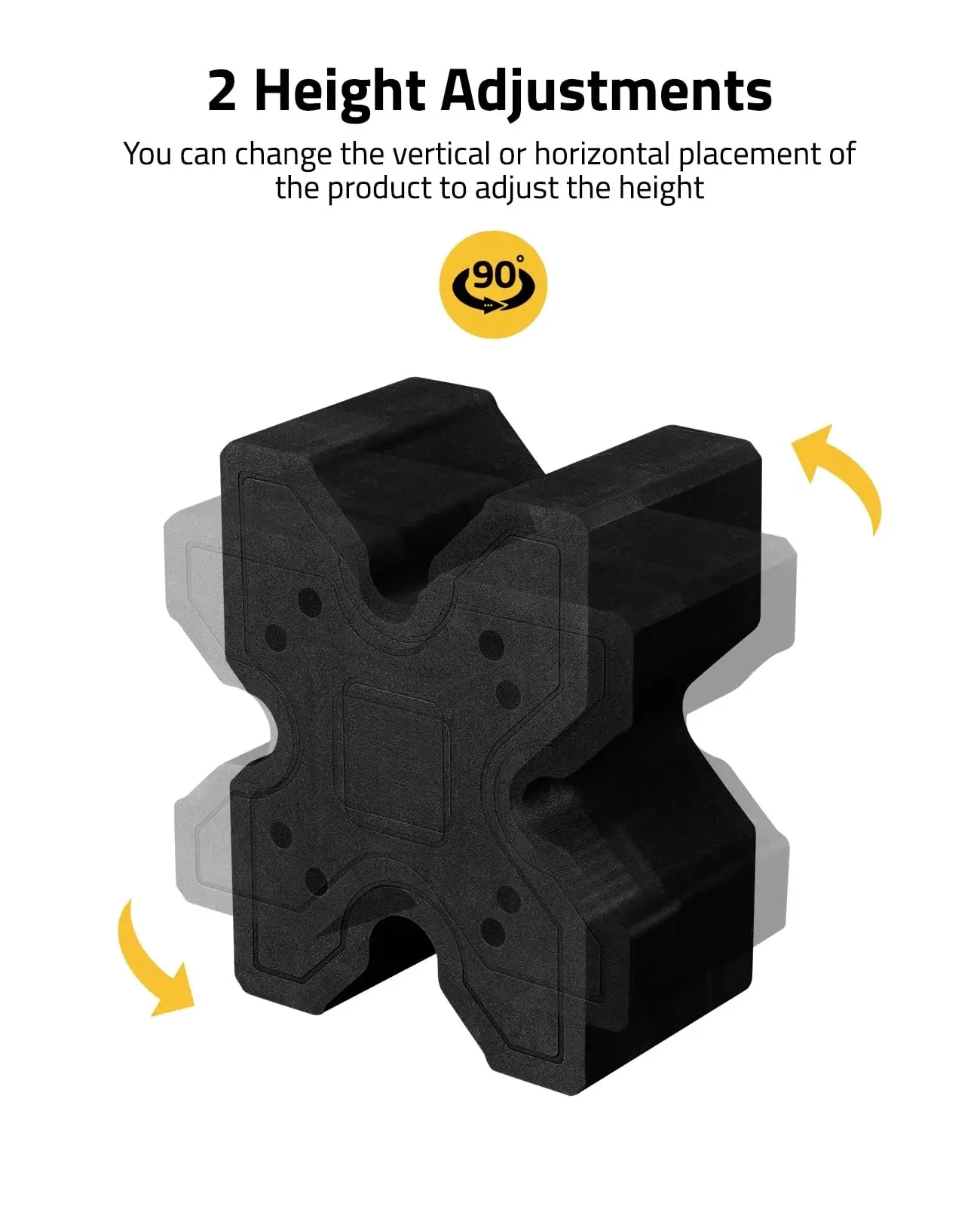 Soporte de banco de tiro CL para Rifle táctico x-block, soporte de montaje de bloque de Rifle de 21/28mm, adaptador de espuma EVA que reduce el retroceso, buttstock de caza - imagen 5