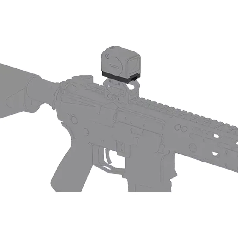 Adaptador de huella Vector Vas Vod para base de riel Picatinny de montaje óptico, 13 mm de altura - imagen 3