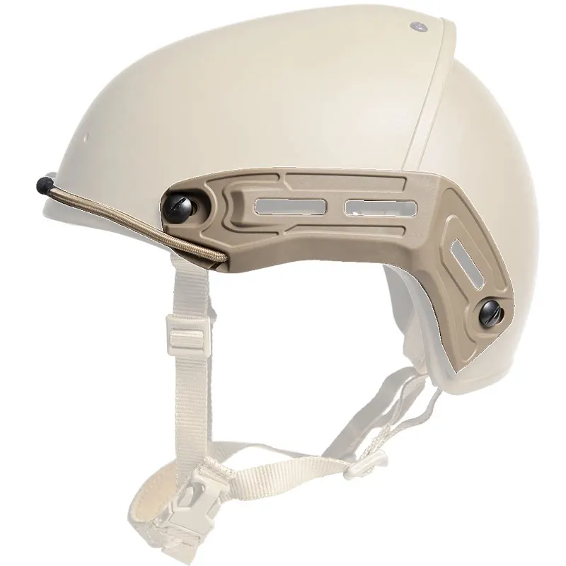 Adaptadores montaje lateral casco táctico AF con rieles perfil bajo - imagen 5