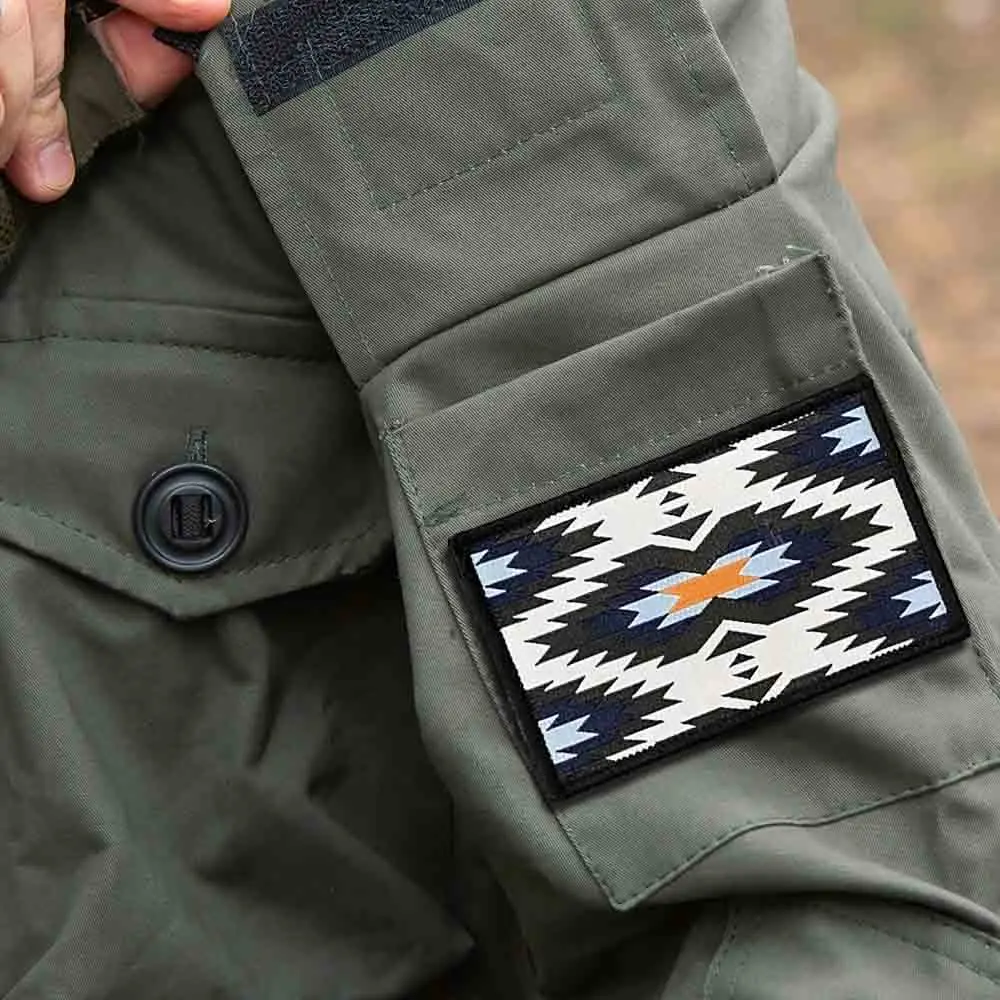 Parche negro de sistemas Canyon, parche bordado de gancho y bucle, accesorios tácticos, pegatina para chaleco, insignia de moral, brazalete militar - imagen 5