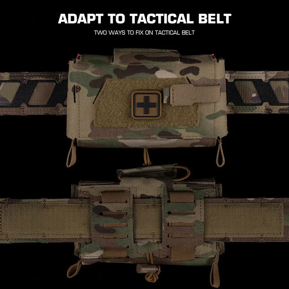 IFAK táctico compacta camuflaje MD2 – bolsa primeros auxilios - imagen 3
