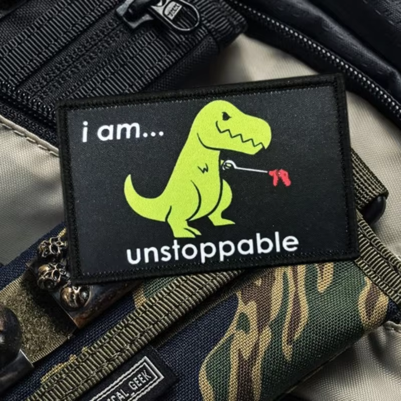 Parche de moral ADHD con velcro para chaleco táctico o mochila - imagen 3