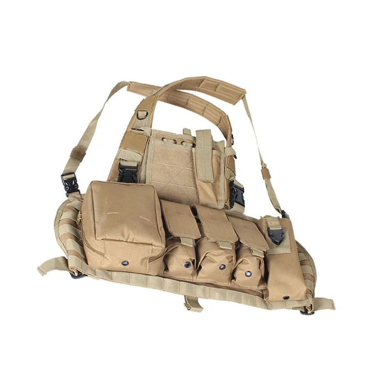 WOLF ENEMY-chaleco táctico de caza, equipo de protección para Airsoft Cs - imagen 4