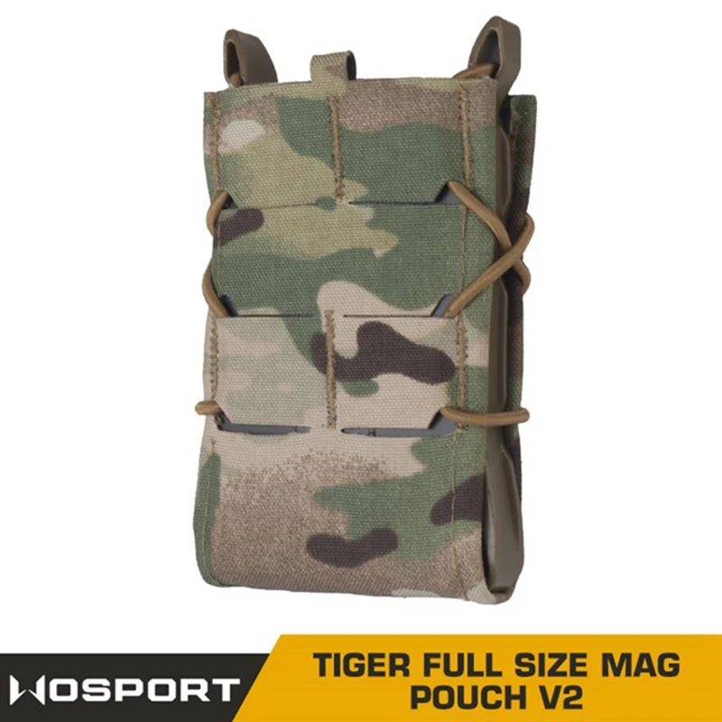 Bolsa mágica de tamaño completo Tiger V2, bolsa de herramientas táctica Molle, linterna, función de cuchillo y bolígrafo, chaleco, cinturón, riñonera