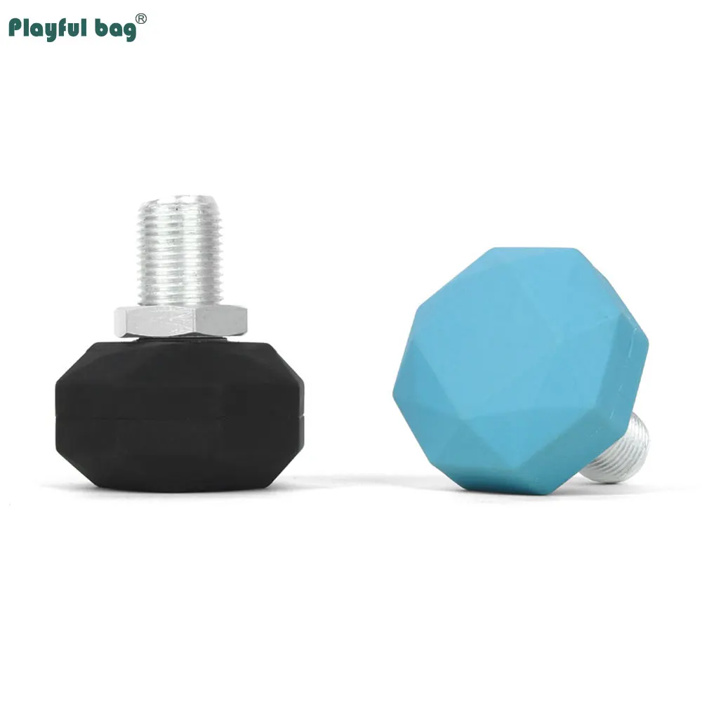 Freno de goma para patines de doble rueda, cabezal de freno ajustable para patines, accesorios para zapatos, AMB299, 82A - imagen 5