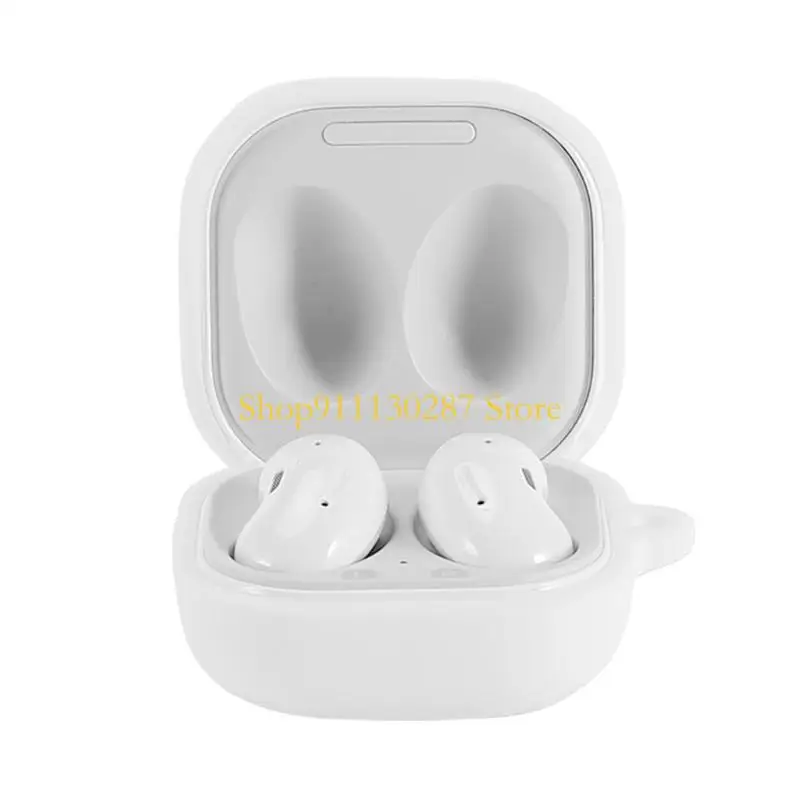 J1HC Funda piel flexible y suave a prueba golpes para auriculares Buds Live