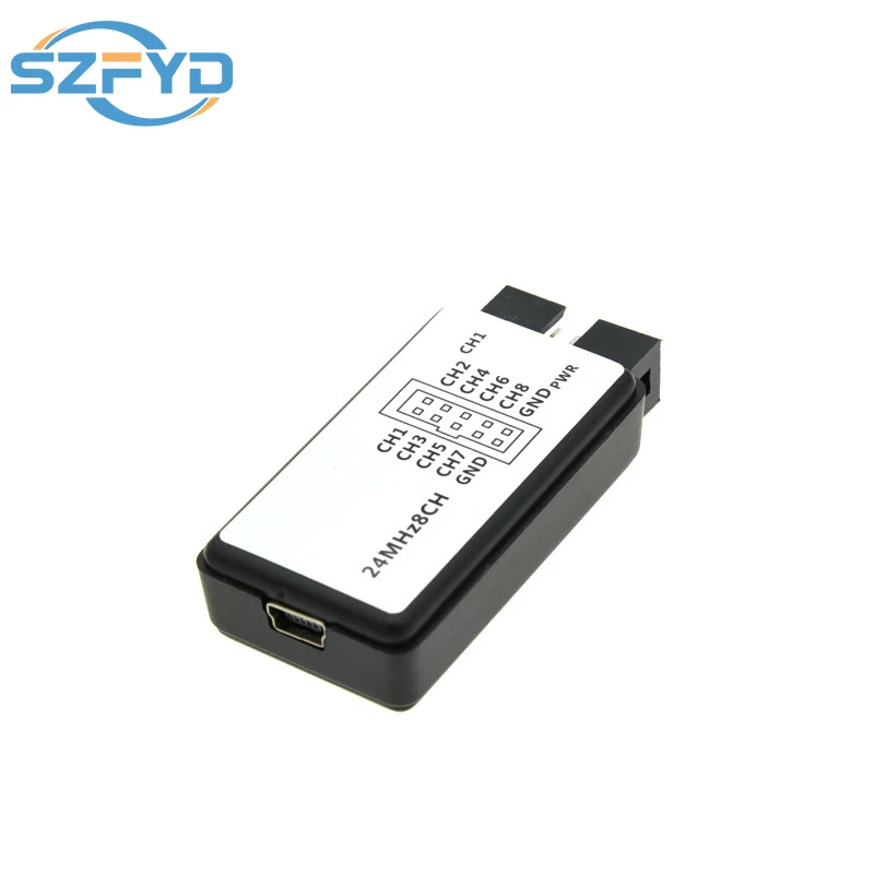 Analizador lógico USB, microordenador de un solo chip adecuado para herramienta de depuración ARM FPGA, muestreo de 24M, 8 canales - imagen 4