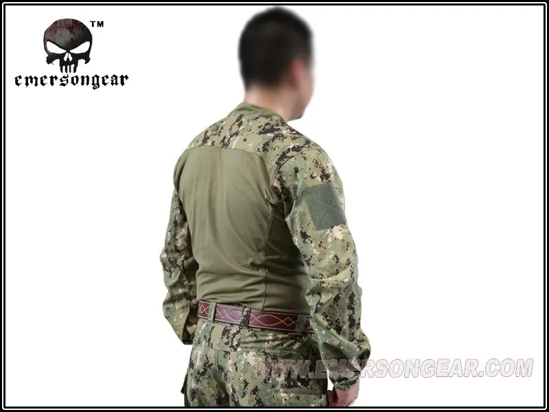 Camisa de operación de combate estilo arco EmersonGear LEAF Talos LT media cáscara EM8585 AOR2 - imagen 4