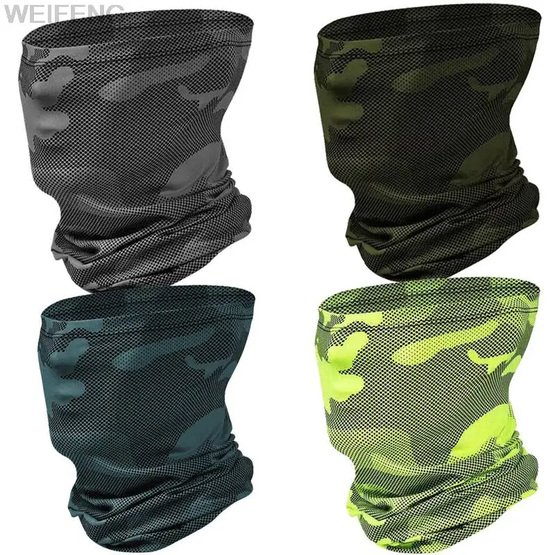 Bandana táctica militar para hombre y mujer, máscara facial de camuflaje para ciclismo, bufanda para el cuello, pasamontañas Anti-UV a prueba de viento, escudo facial - imagen 2