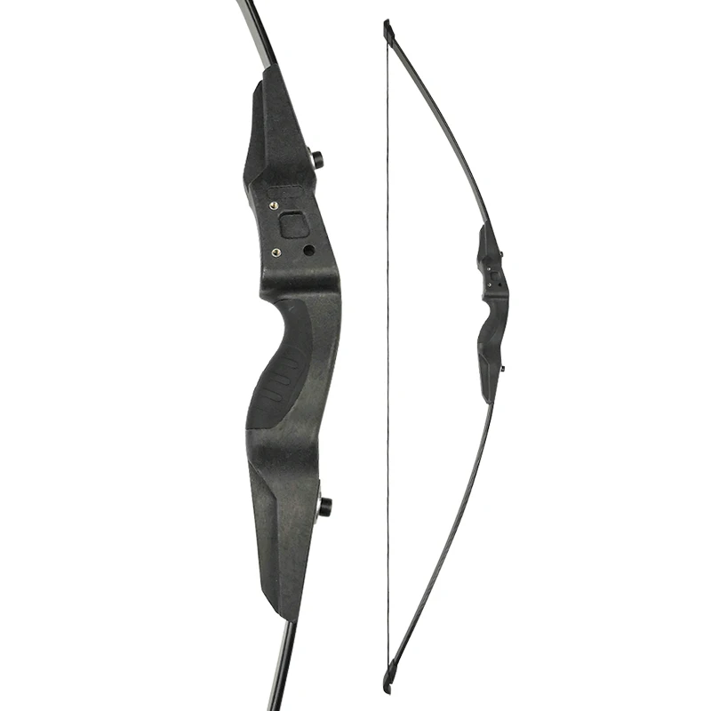 Arco recurvo recto para tiro con arco, accesorio de entrenamiento de caza y tiro al aire libre, 30/40 libras, 52" - imagen 2