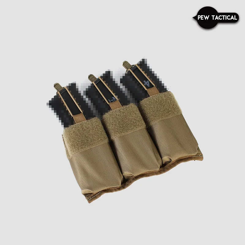 Bolsa de inserción de canguro estilo FERRO PEW TACTICAL - Triple 556 utilizada con la bolsa ADAPT D.O.P.E AIRSOFT 5,56/5,54 MAG MI19 - imagen 3