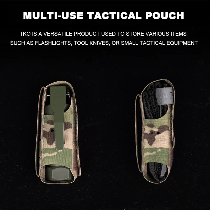 Bolsa TKO, sistema Molle, bolsa GP de almacenamiento, torniquete, funda de transporte, chaleco táctico, bolsa de accesorios de expansión, luz de moda al aire libre, bolsa de cuchillos - imagen 5