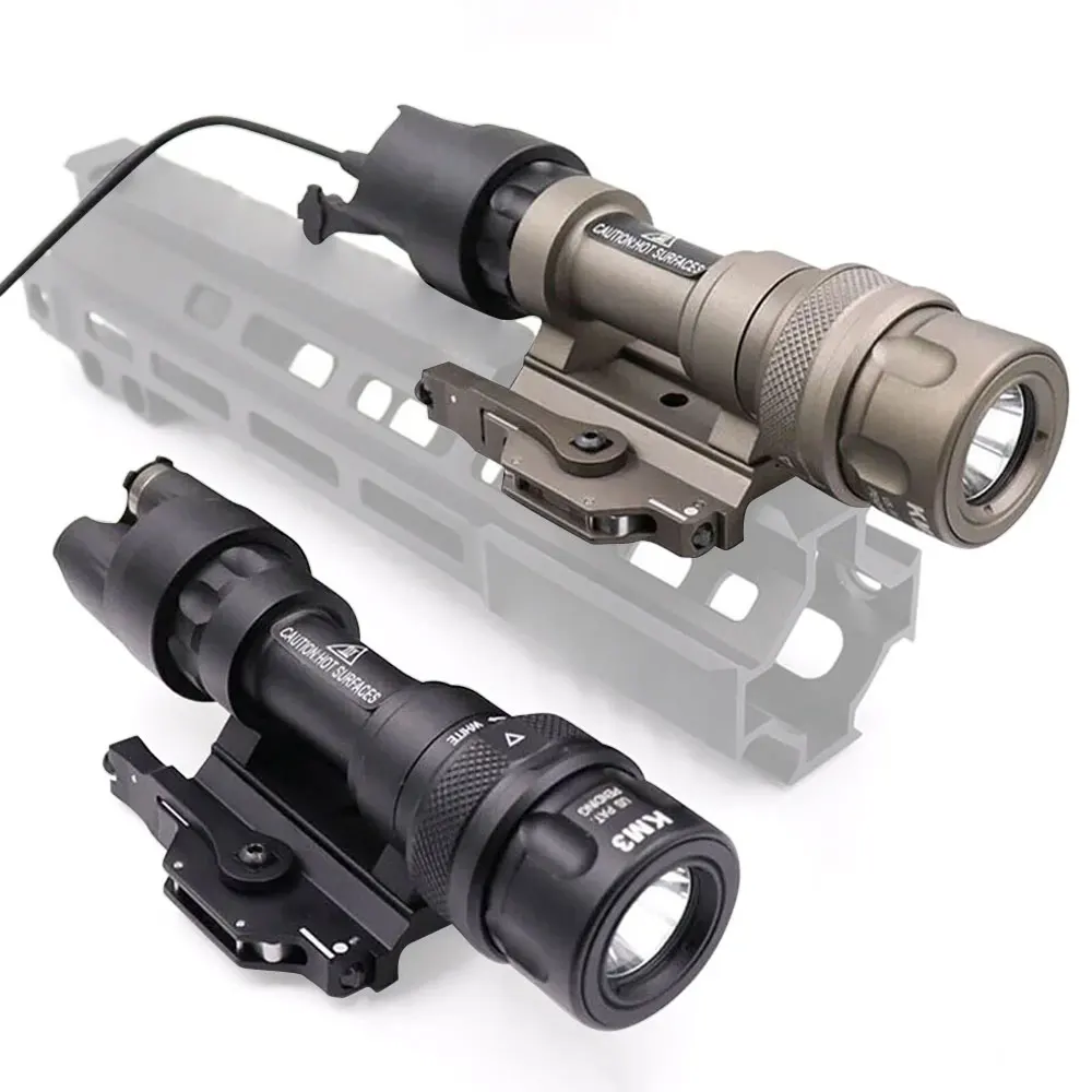 SOTAC-Iluminador táctico M952V IR, LED blanco, de doble salida interruptor remoto, linterna de presión, Riel de montaje QD - imagen 3