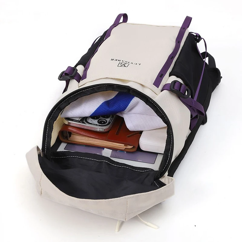 Mochila para ciclismo al aire libre, gran capacidad, viaje, deportes, correr, escalada, senderismo, trotar, hidratación, bolsa de agua, bolsa de entrenamiento de fin de semana - imagen 5