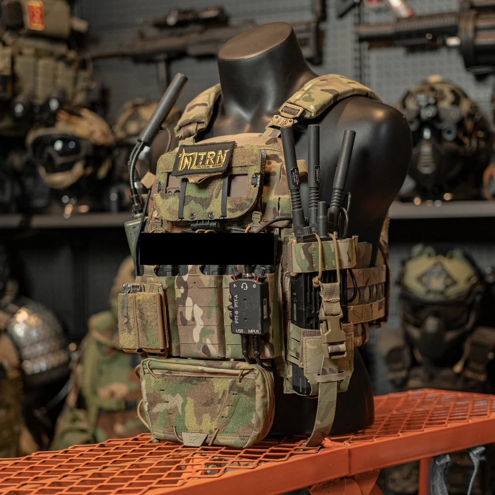 Conjunto de chaleco táctico ligero, FCPC V5, corte láser, exterior - imagen 2