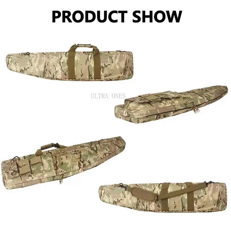 Bolsa táctica de caza de 70cm, 95cm y 115cm, funda para pistola de Rifle de tiro Airsoft, juego Cs, bolsas de protección para transporte de pistola de Paintball - imagen 4