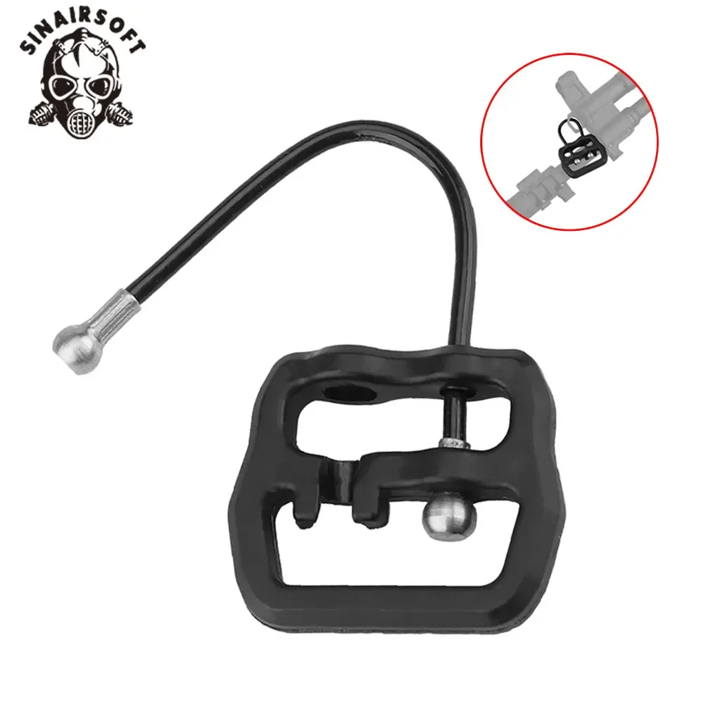 Gancho para eslingas universal de liberación rápida, metal bucle - imagen 3