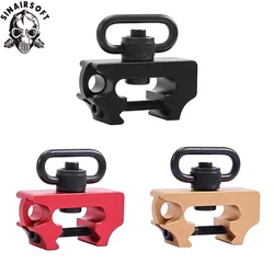 Adaptador QD giratorio para rifle con montaje Picatinny 20mm