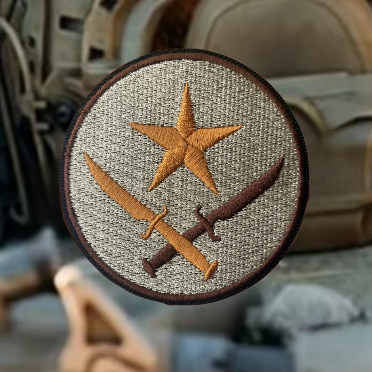 Parches bordados con insignia de moral divertida "GO Counter-Strike" para ropa, brazalete militar táctico, pegatina para mochila con gancho y bucle - imagen 3