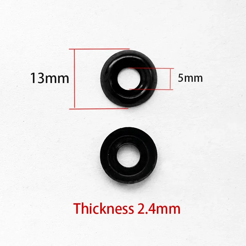 Piezas de arandela avellanada Kydex, accesorios de tornillo de vaina K de marcación rápida, fabricación de Clip de cintura DIY, 100 piezas - imagen 3