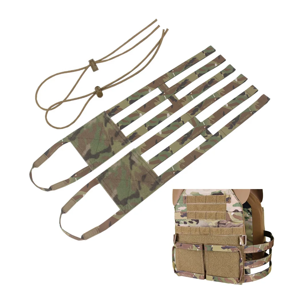 Chaleco táctico Cummerbund para caza Airsoft, portador de placa de liberación rápida, cubierta de cintura para JPC2.0, LV119, XPC