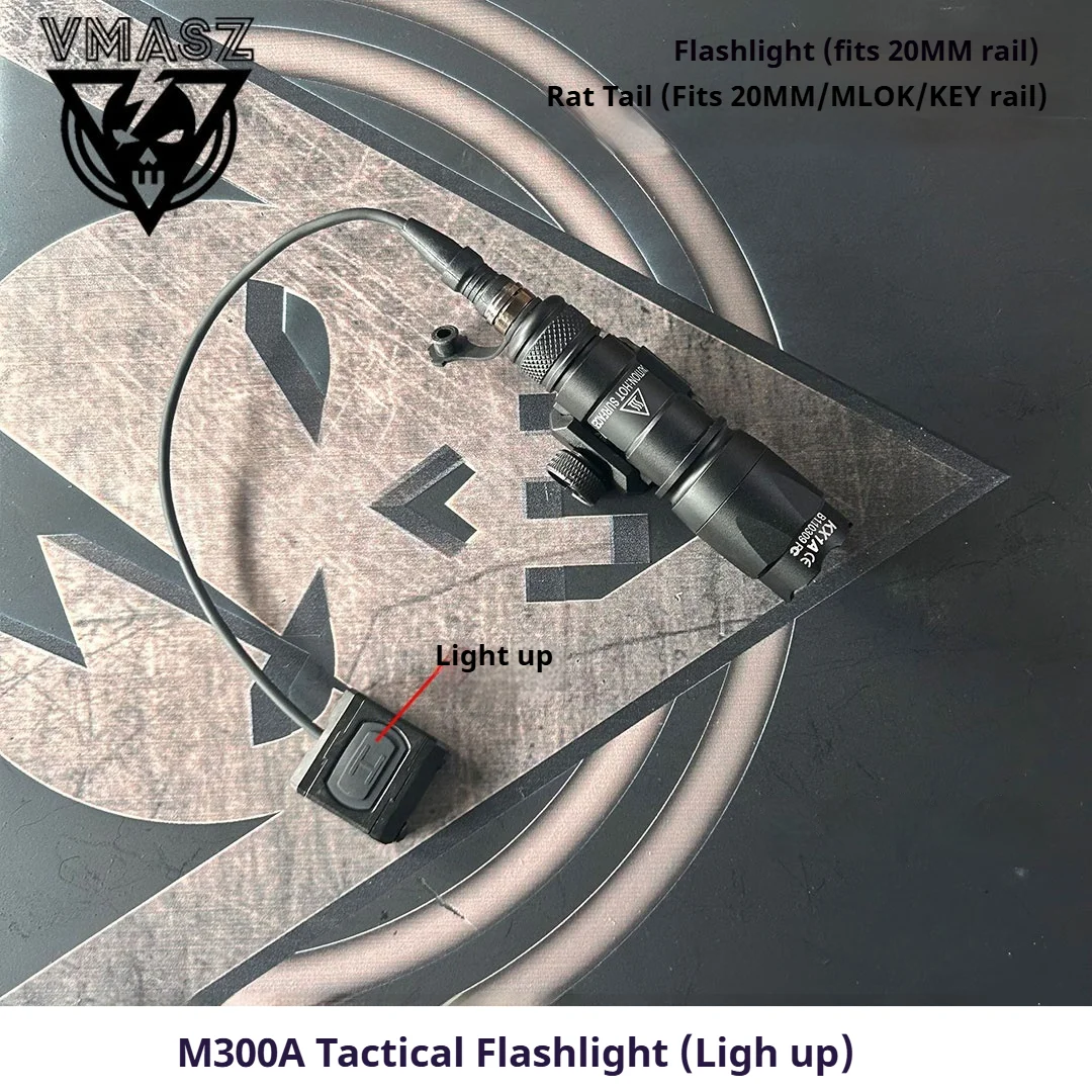 Element Surefire M600B M600C Luz táctica para pistola, linterna para Rifle, luz de reconocimiento de pistola, linterna de caza, Picatinny Ra - imagen 5