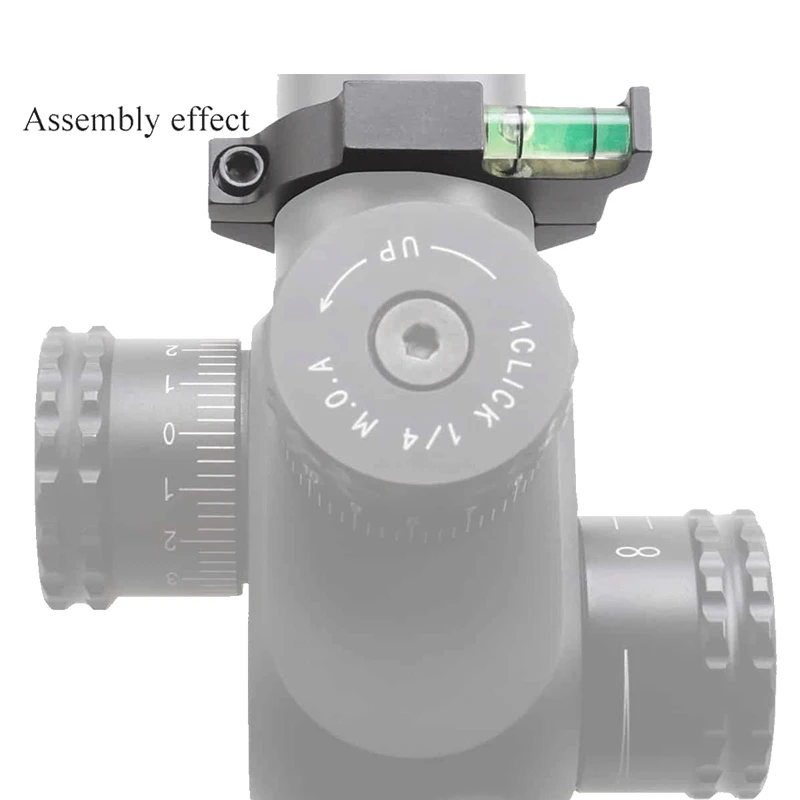 Gafas de óptica vectorial, 25,4 Mm/30Mm, soporte Acd de burbujas más de diseño para armas de fuego reales, accesorios tácticos totalmente metálicos - imagen 3