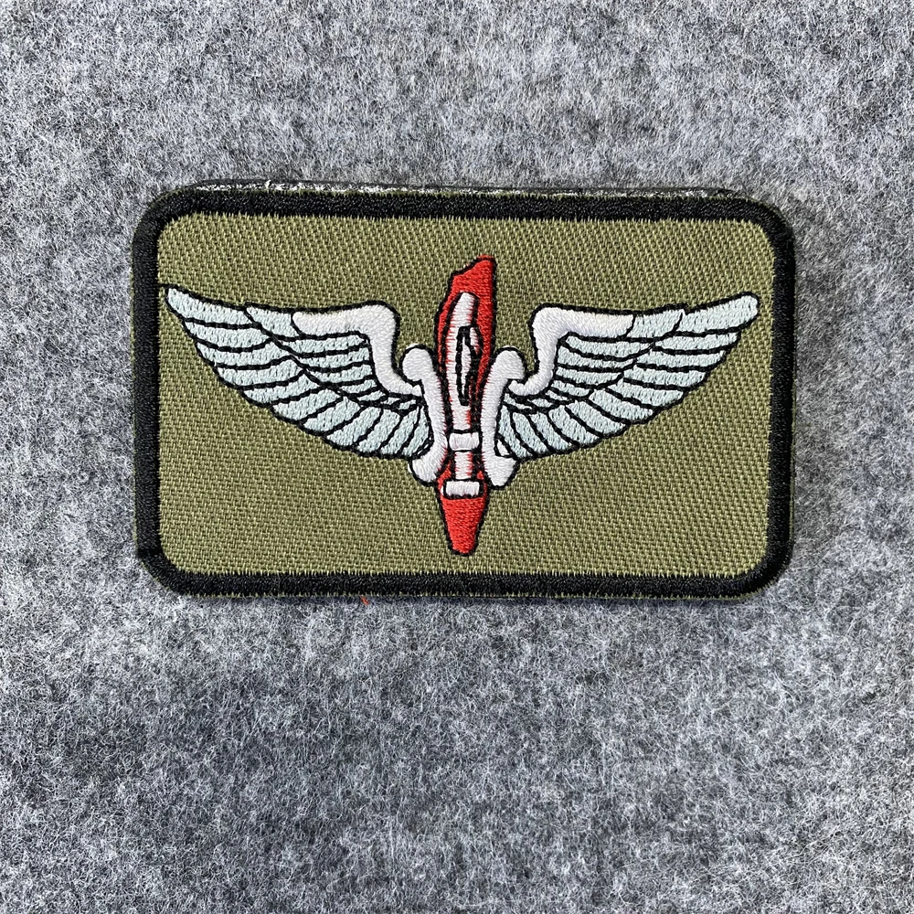 Parche táctico de la bandera de las fuerzas del ejército de Israel para ropa, insignia de moral bordada con gancho y bucle, paramédico, Israel, pegatina para mochila al aire libre - imagen 5