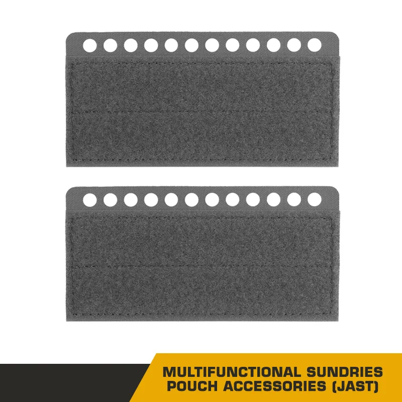 Bolsa de almacenamiento multifuncional, accesorios (JAST) estilo SS MOLLE, herramienta práctica, chaleco táctico, accesorios portadores de tablero